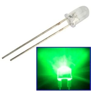 5mm Green DIP LED-Zbotic1
