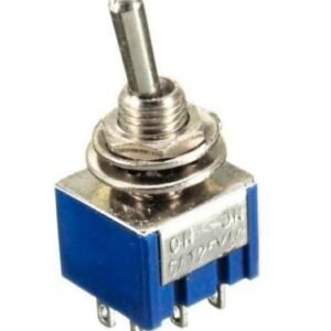 Mini Panel Mount DPDT Toggle Switch-Zbotic