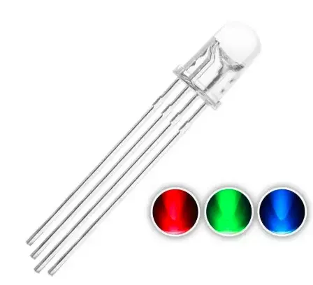 RGB LED Common Anode 4 Pin (5mm)-Zbotic1