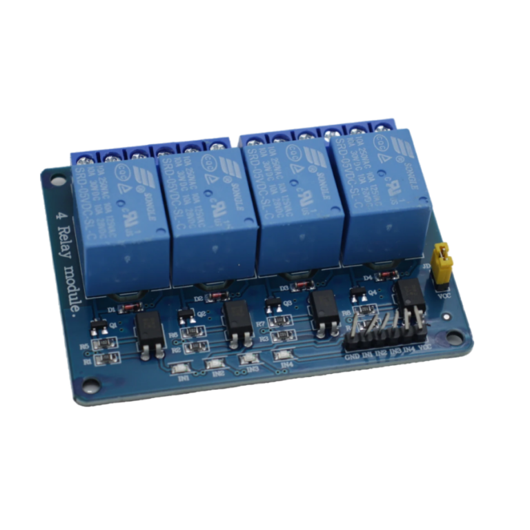 Buy Channel Module 5V 4 Relay | Relay Modules - Zbotic