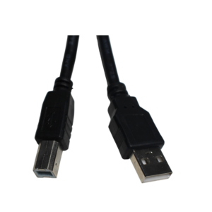 Male USB A to Male USB B Cable, 1.0m, USB 2.0 A