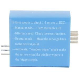 Digital Multi Servo Tester ESC RC Consistency CCPM Master Speed Control