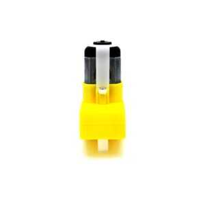 150 RPM Single Shaft L- Shaped BO Motor