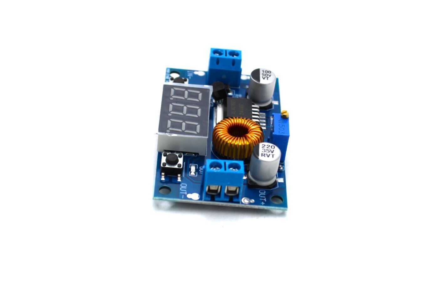 DC 6-25V 20W Adjustable LED Driver – PWM Controller DC-DC Step-Down Constant