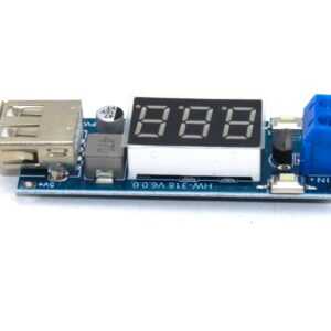 DC-DC 4.5-40V To 5V 2A USB Charger Step down Converter Voltmeter Module