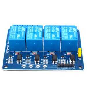 4 Road/Channel Relay Module 12V (with light coupling)
