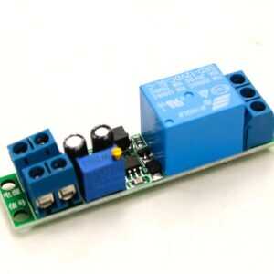 DC 12V Relay with Adjustable Delay Time Signal Triggering Switch Module
