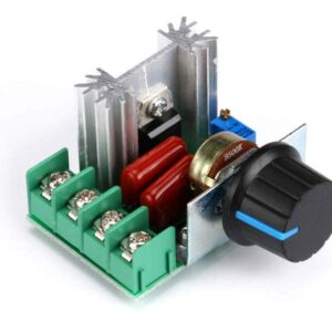 Scr Regulator - E-DIMMER AC 50-220V 2000W SCR Triac Electric Voltage Regulator Temperature/Motor Speed Controller Light Di...
