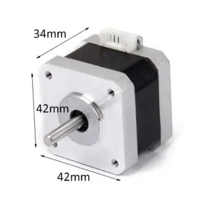 Nema 17 3D Printer 2-phase 4-wire Stepper Motor for 1.8Deg 17HD34008-22B