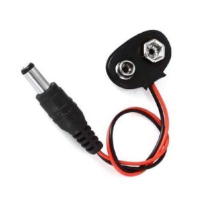 9v Connector - Battery Snap Power Cable To DC 9V For Arduino
