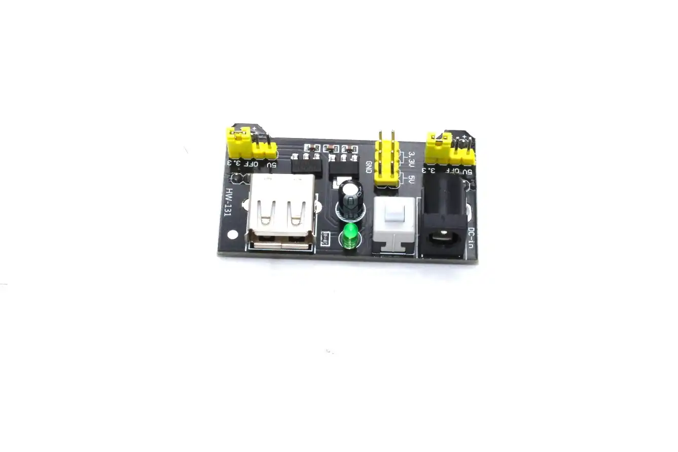 3.3V/5V MB102 Breadboard Power Supply Module