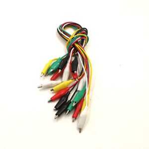 Alligator Clips Electrical Ic - Alligator Clips Electrical DIY Test Leads 10pcs of Double-ended Crocodile Clips Roach Clip