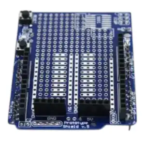 Proto Shield Prototype for Arduino Uno Mini Breadboard
