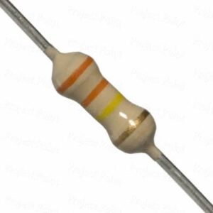 330k Ohm 0.25w Carbon Film Resistor - 330 Kohm, 0.25W Carbon Film Resistor(Pack of 100)