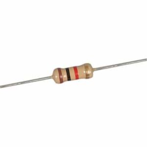 1k Ohm 1watt Carbon Film Resistor - 1 K ohm, (1W) Carbon Film Resistor(Pack of 100)