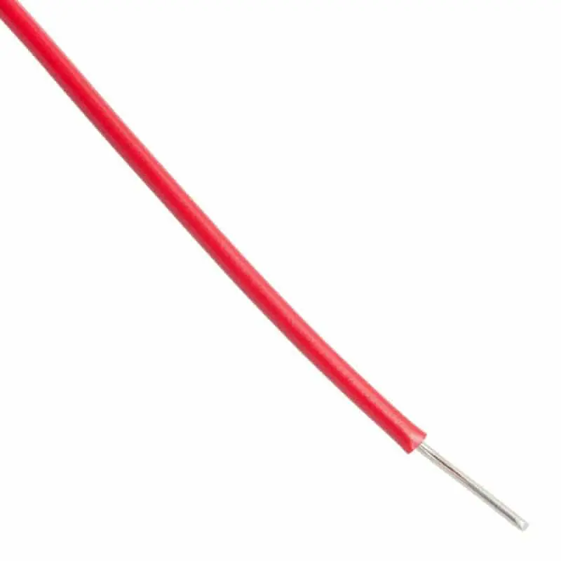 25awg Single Strand Hookup Wire - Single Strand Hookup Wire - 25AWG (Gauge) - Red