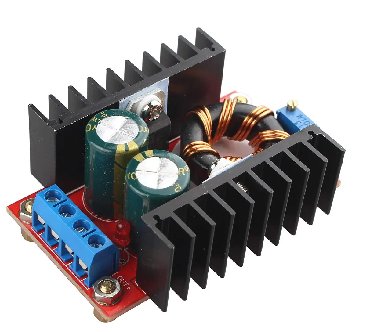 150w Power Supply - 150W DC-DC Step-Up Boost Converter 10-32V to 12-35V 6A Adjustable Power Supply Module