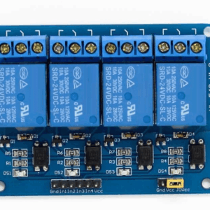 Channel Module 24v - 24V 4-Channel Relay Module (with Light Coupling)