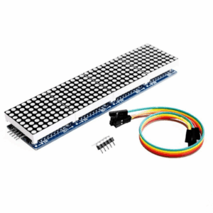 Max7219 Module - MAX7219 LED Dot Matrix 4 In 1 Display with 5P Line Module