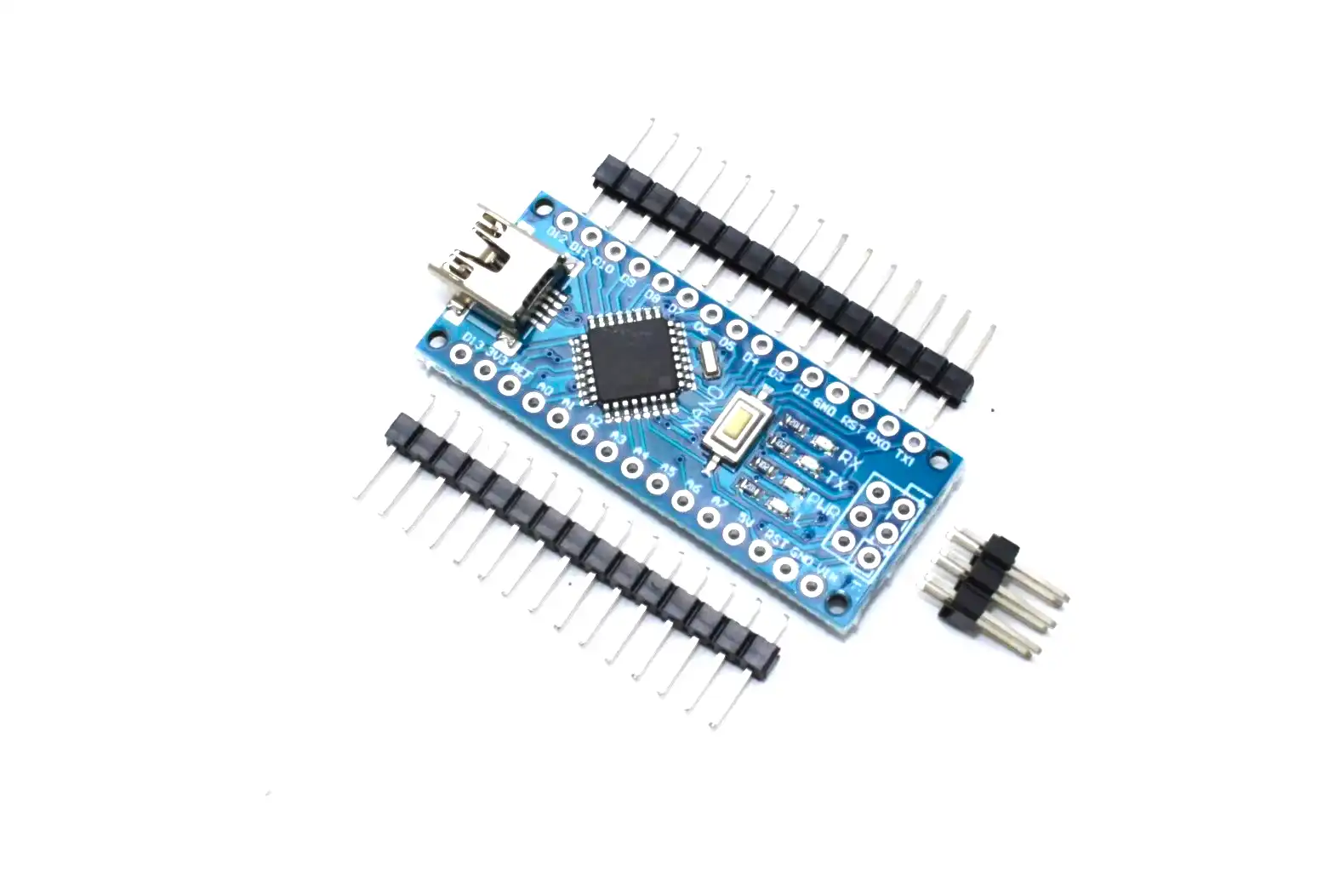 Nano Board R3 with CH340 Chip without USB Cable Compatible with Arduino (Unsoldered) without USB Cable Compatible with Arduino (Unsoldered)