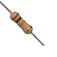 5.1K Ohm 0.25W Carbon Film Resistor (Pack of 100)