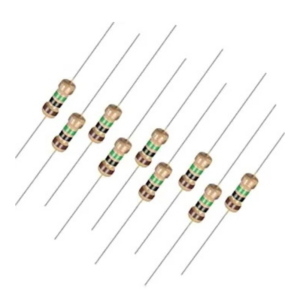 1M Ohm 0.25W Carbon Film Resistor (Pack of 100)