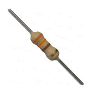 330 Ohm 0.25W Carbon Film Resistors (Pack of 100)