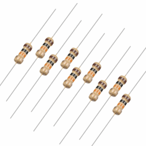 10 Ohm 0.25W Carbon Film Resistor (Pack of 50)