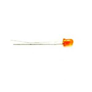 3mm Clear Yellow DIP LED (Pack of 50)