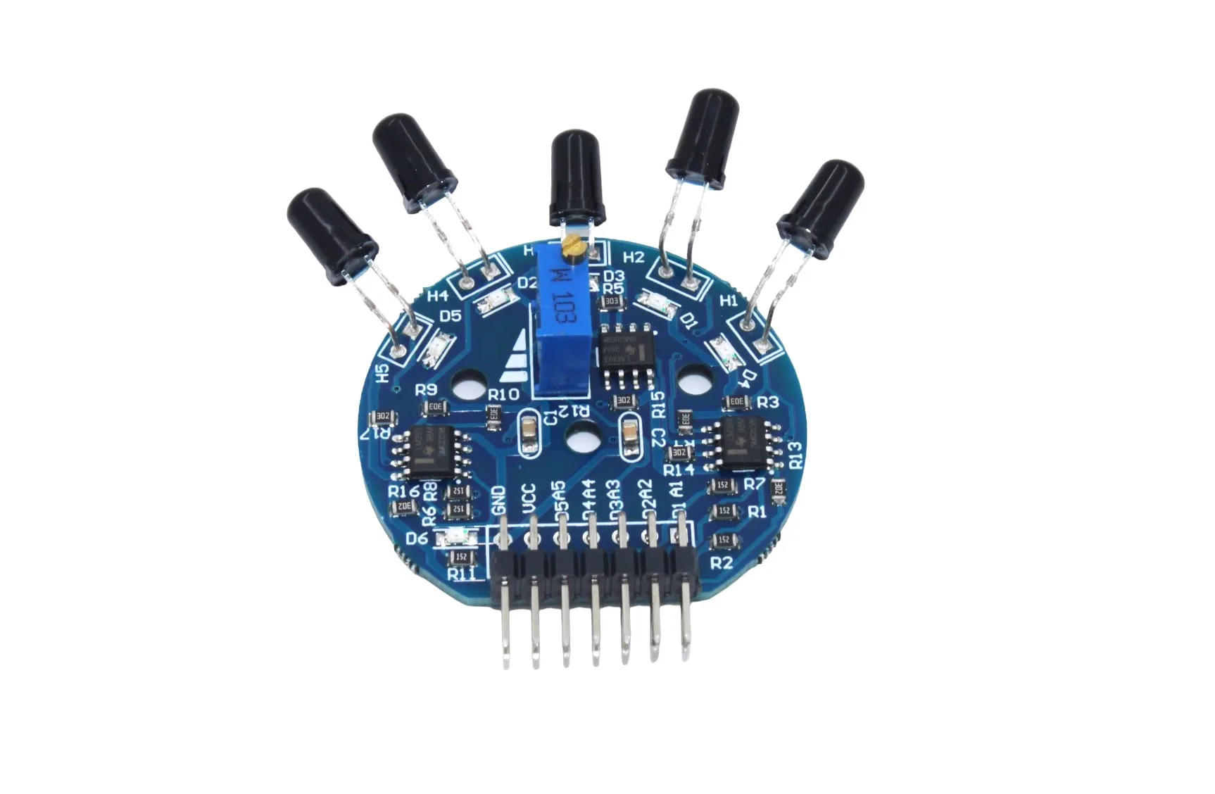 Channel Module - 5-Channel Flame Sensor Module