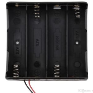 18650 Cell Holder Battery - 18650 X 4 Cell Battery Holder For Lithium-Ion
