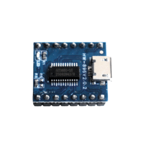 JQ6500 Voice Module MP3 Module MCU Serial Port Control Broadcast one-on-one 5 Way Control Music IC 16Mbit