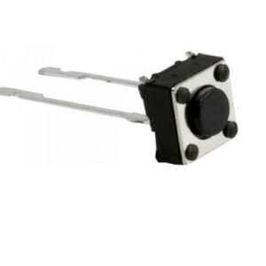 2pin Round Pushbutton Switch - 2Pin Round Pushbutton SPST Straight Tactile Micro Switch Through Hole