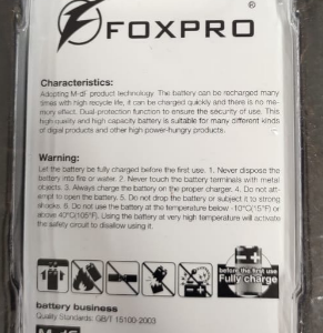 ForPro Rechargeable Battery1