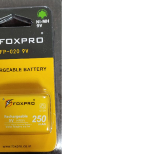 9v Battery - FoxPro RECHARGEABLE BATTERY