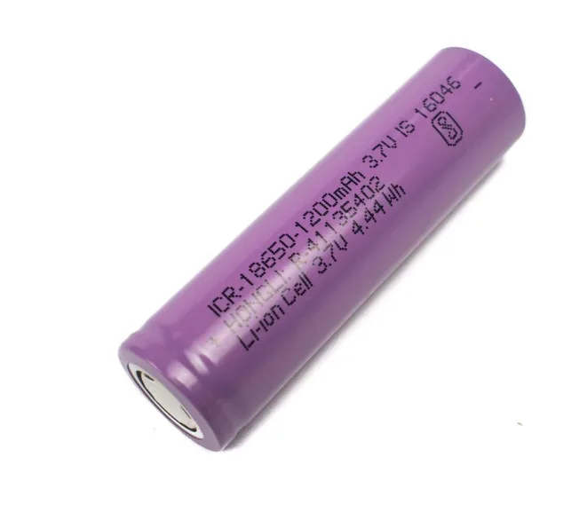Icr18650 Battery - Good Quality 1200 mAh ICR18650 3.7V Lithium-Ion Battery