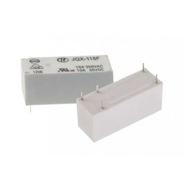 Hongfa Relay 12v - Hongfa 12V 10A DC JQX118F-012-1ZS1G Series 5 Pins SPDT High Power Relay