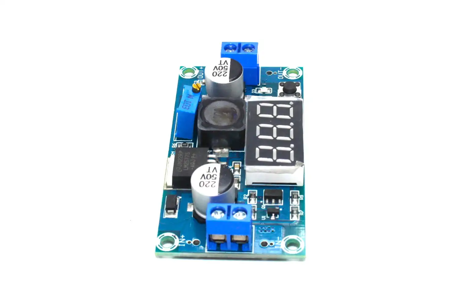 LM2577 3A DC-DC Step UP LED Voltmeter 3-34 to 4-35V Adjustable Boost Converter Module