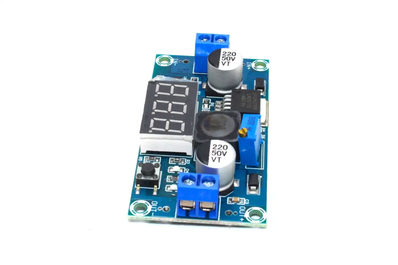 LM2577 3A DC-DC Step UP LED Voltmeter 3-34 to 4-35V Adjustable Boost Converter Module