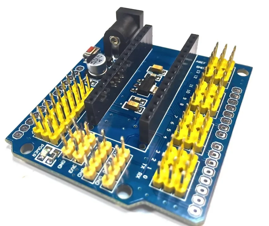 Nano 328P Expansion Adapter Breakout Board IO Shield