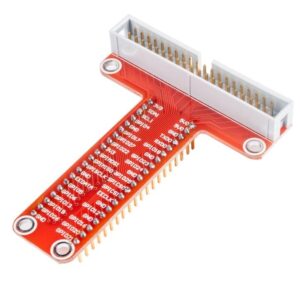 Pin Board - 40 Pin Red GPIO Extension Board for Raspberry Pi
