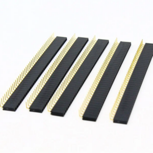 1×40 Berg Strip Connector - 1×40 Berg Strip Right Angle Female Connector(pack of 5)