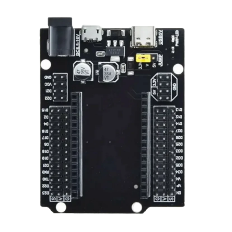 Driver Base Block Buy Esp32 Motor (Base PCB) | Motor and Display Driver ICs - Zbotic