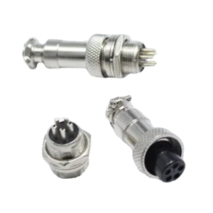GX12 12MM: 5 PIN- set of male and female