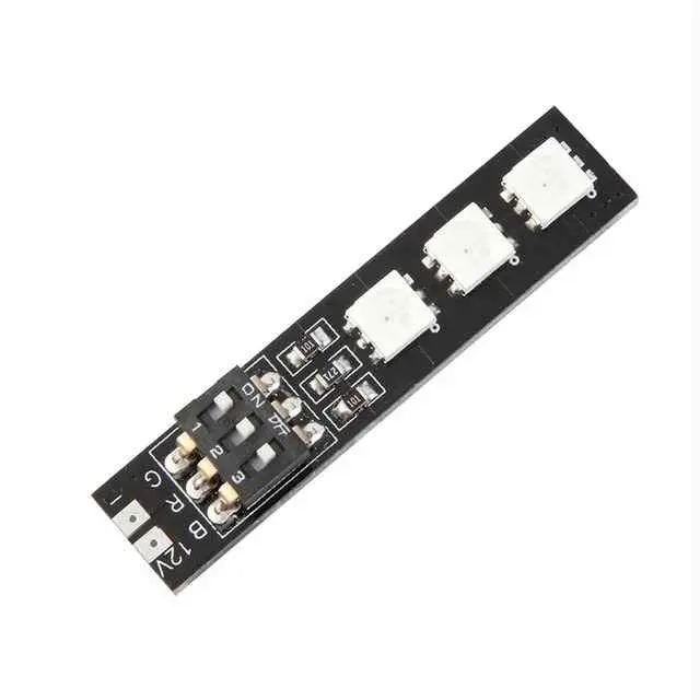12v Board - 12V-7-Colors-RGB-5050-LED-Strip-Night-Light-LED-Board-with-DIP-Switch-for-ZMR250_11zon_11zon