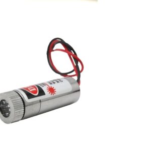 Mxd1230 Module - 12mm 5mW Red Point Laser Module CHT1230 Point Spot Size Adjustable Laser