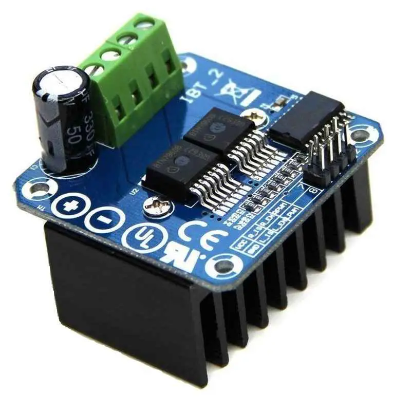 Bts7960 Stepper Motor - Double BTS7960 43A H-Bridge High-Power Stepper Motor Driver Module
