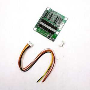 30a Board - 4 Series 30A 18650 Lithium Battery Protection Board 14.8V 16V with Cable
