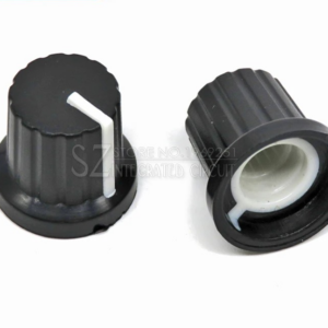 Potentiometer Knob Rotary Switch Cap Black Color