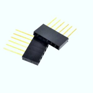 6 Pin Female 11mm tall stackable Header Connector for Arduino-5Pcs.